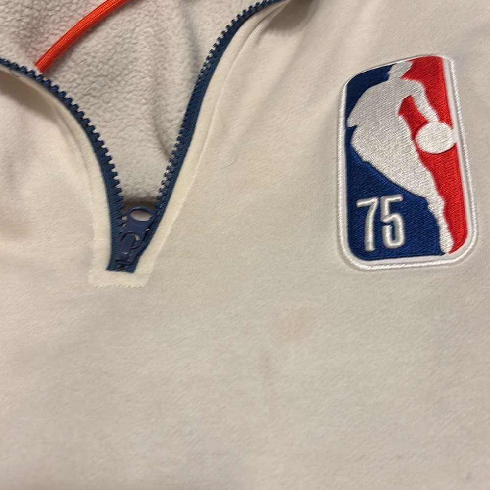 Nike NBA 75th Anniversary Red White Blue Hoodie - Picture 10 of 11